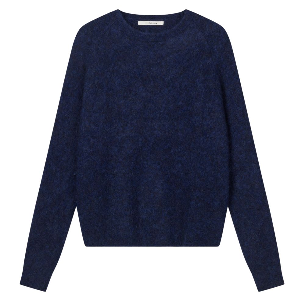 Sibin Linnebjerg Navy Fie Sweater