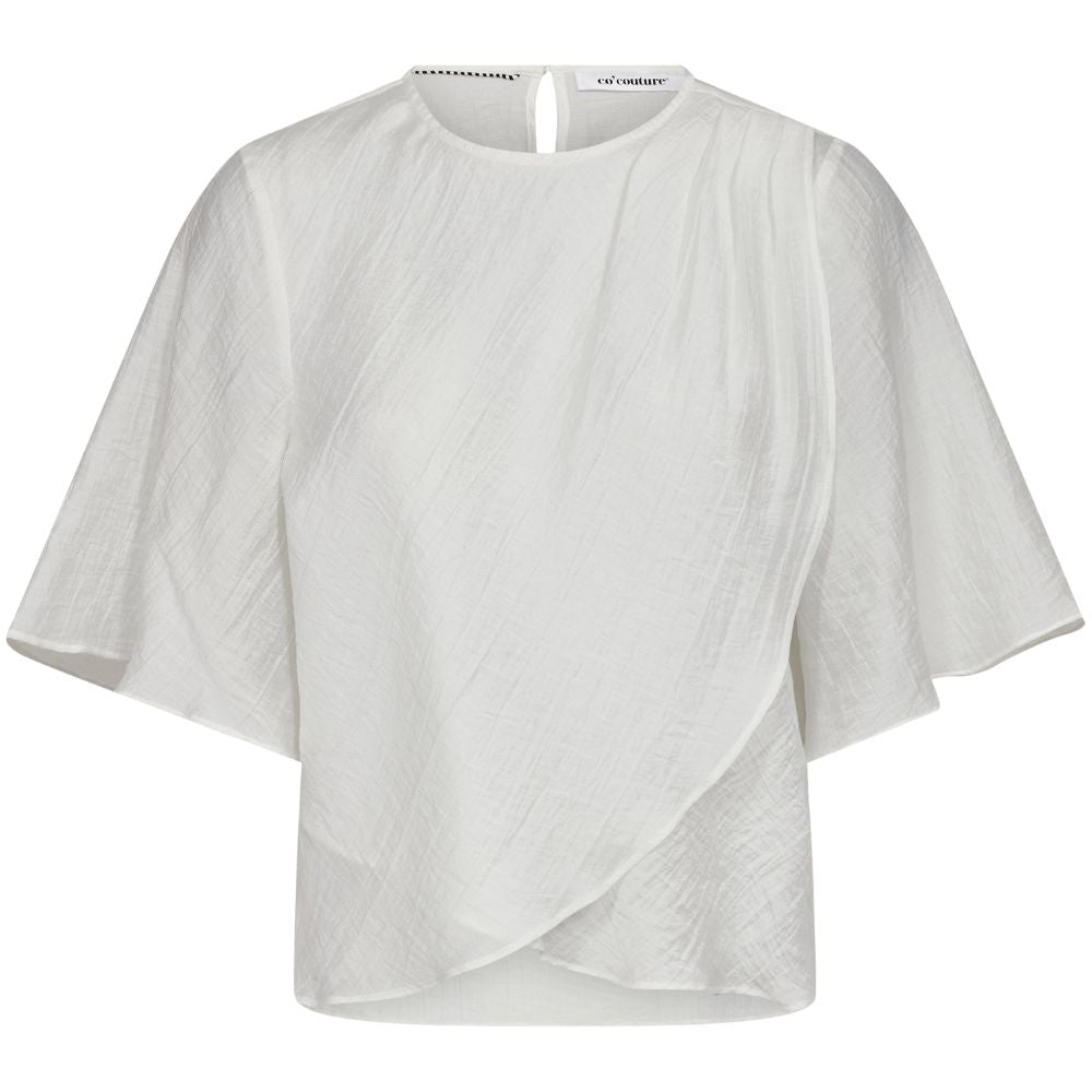 Co´Couture Hvid Conny Drape Blouse