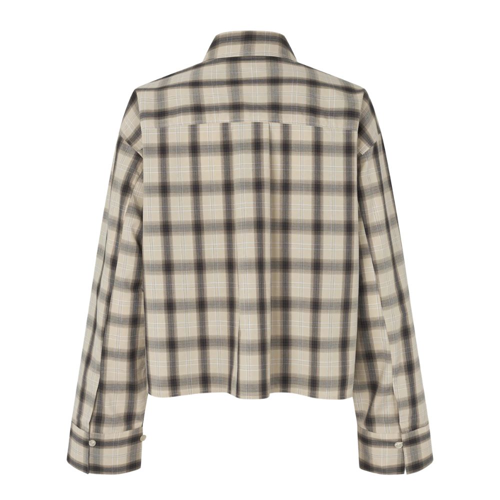 Second Female Beige/Blå Liria Shirt