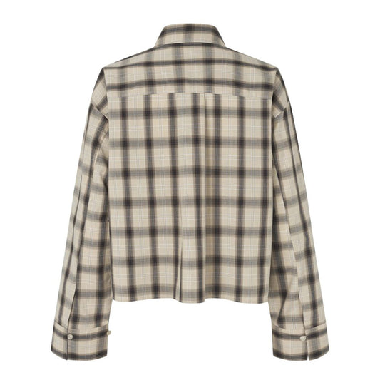 Second Female Beige/Blå Liria Shirt