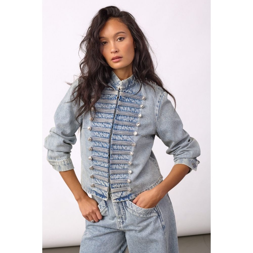 Co`Couture Denim Jackson Officer Jacket