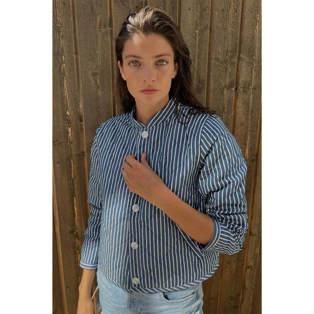 Lollys Laundry Blue Stripe Emillia