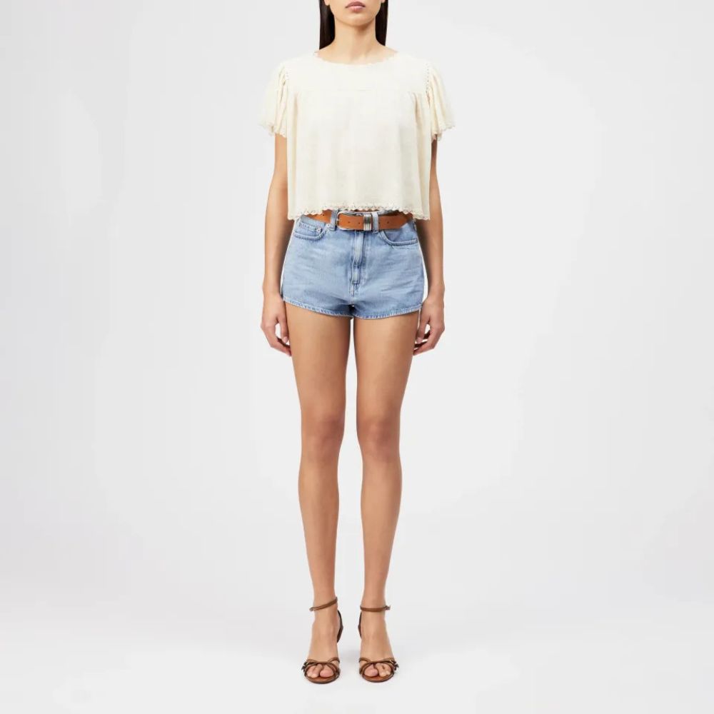 Drykorn Creme Taylie Bluse