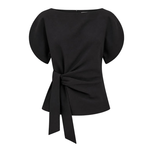 Co´coture Sort Acile Pleat Bluse