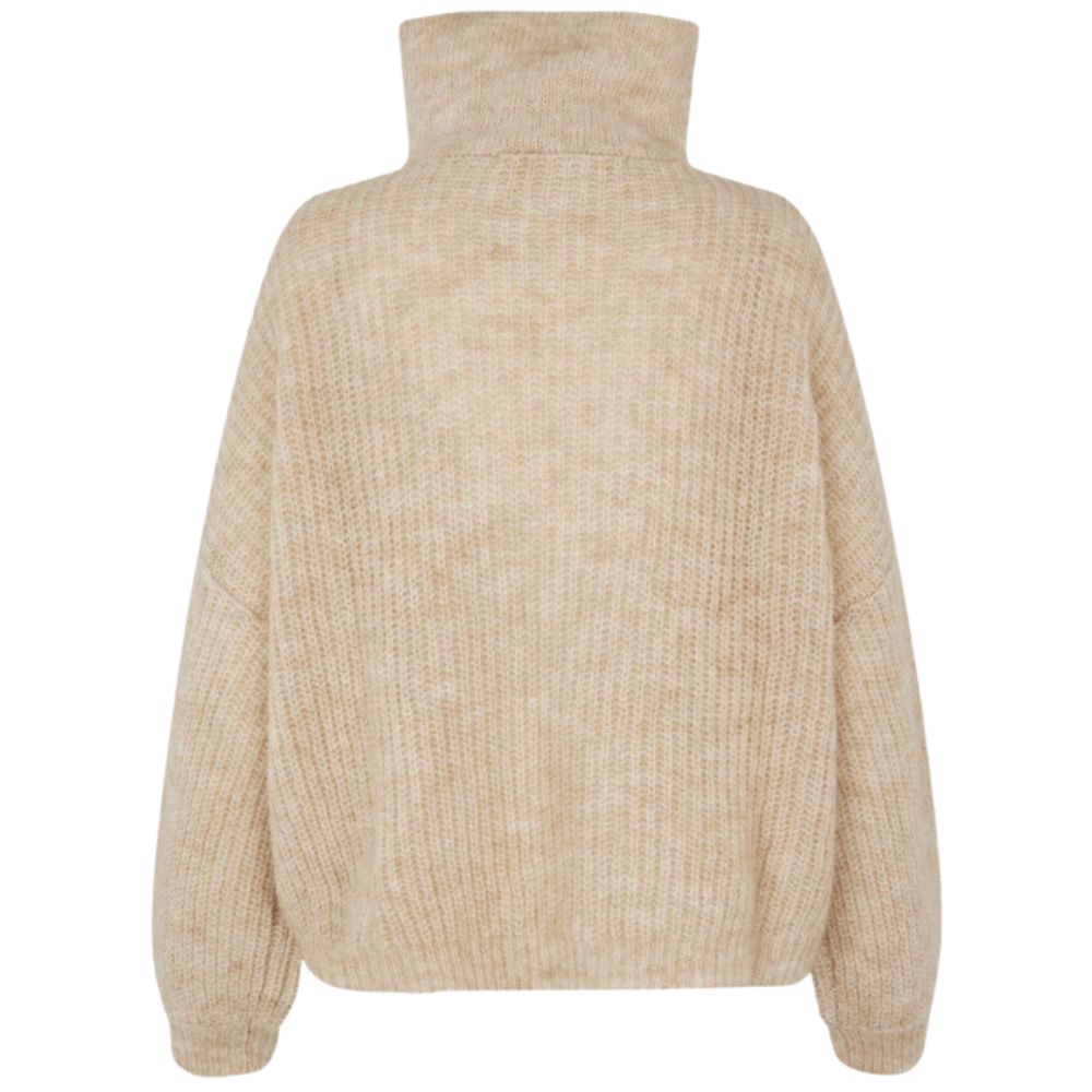 Second Female Moonbeam Lusinda Knit T-Neck Zip