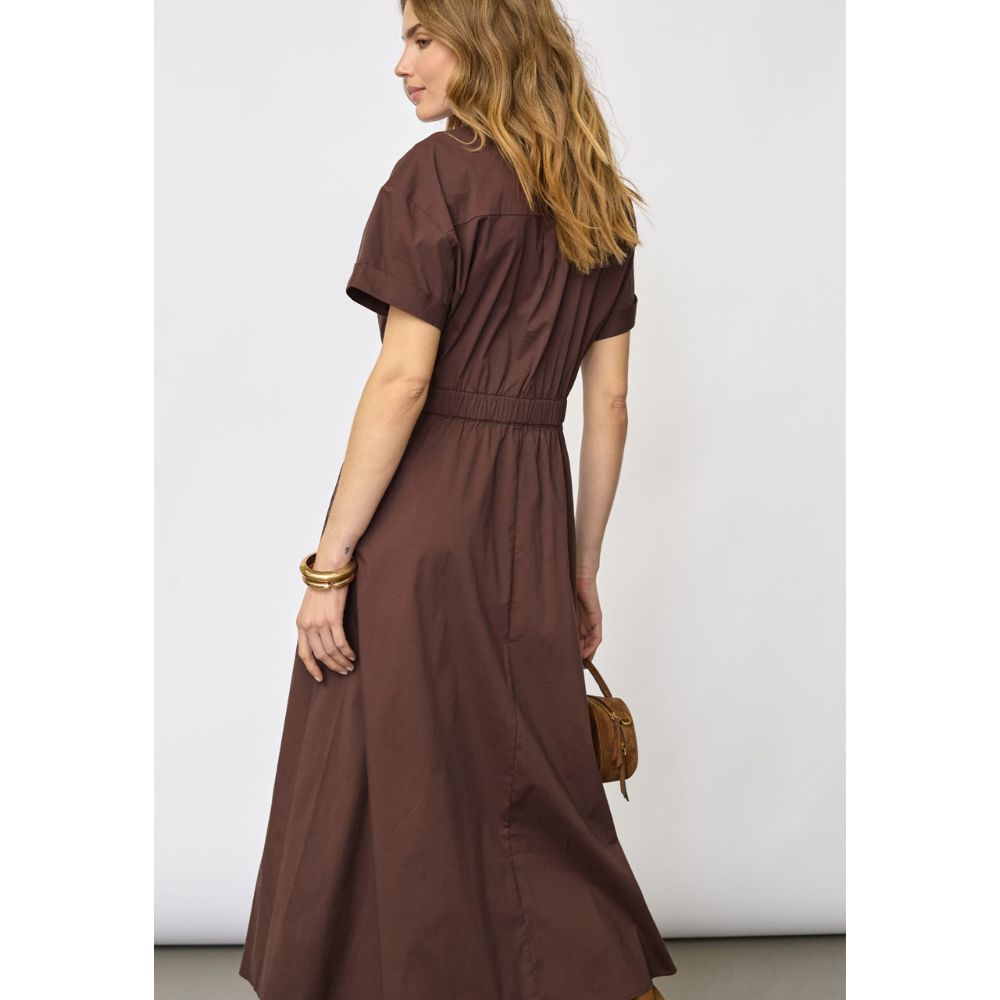 Co'Couture Dark Brown Elara dress