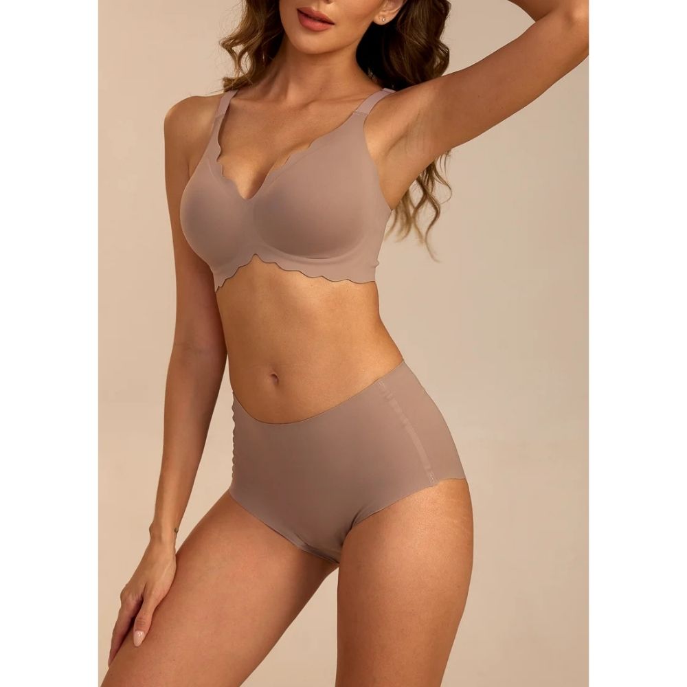 FEMI FEMME Soft Mocha Soft Scallop B