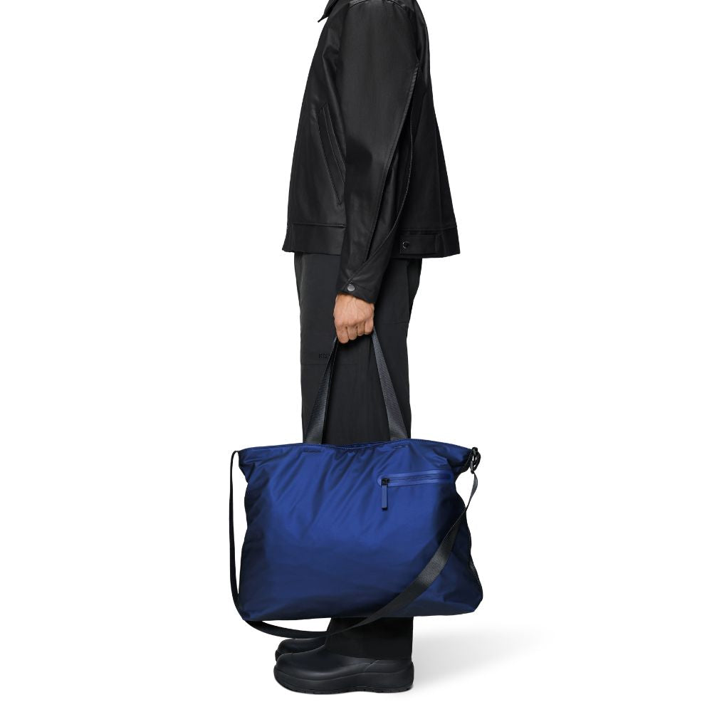 RAINS Blå Dash Messenger Tote Bag