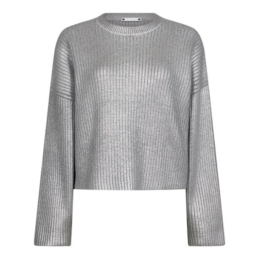 Co´couture Silver Row Foil Knit