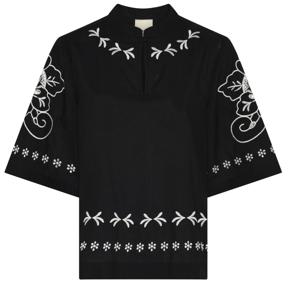 Heartmade Sort Tasim Blouse