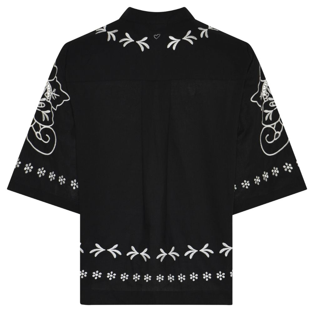 Heartmade Sort Tasim Blouse