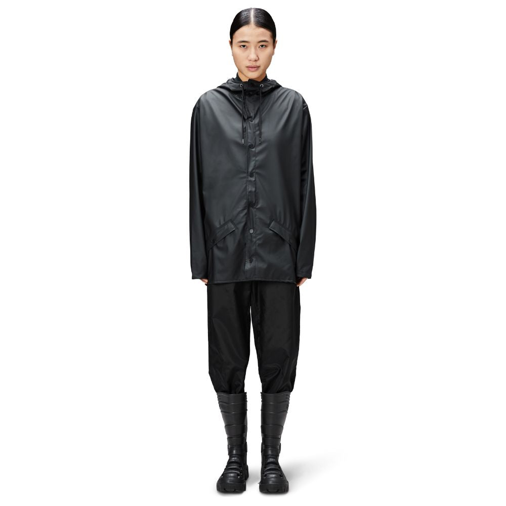 Rains Black Jacket W3