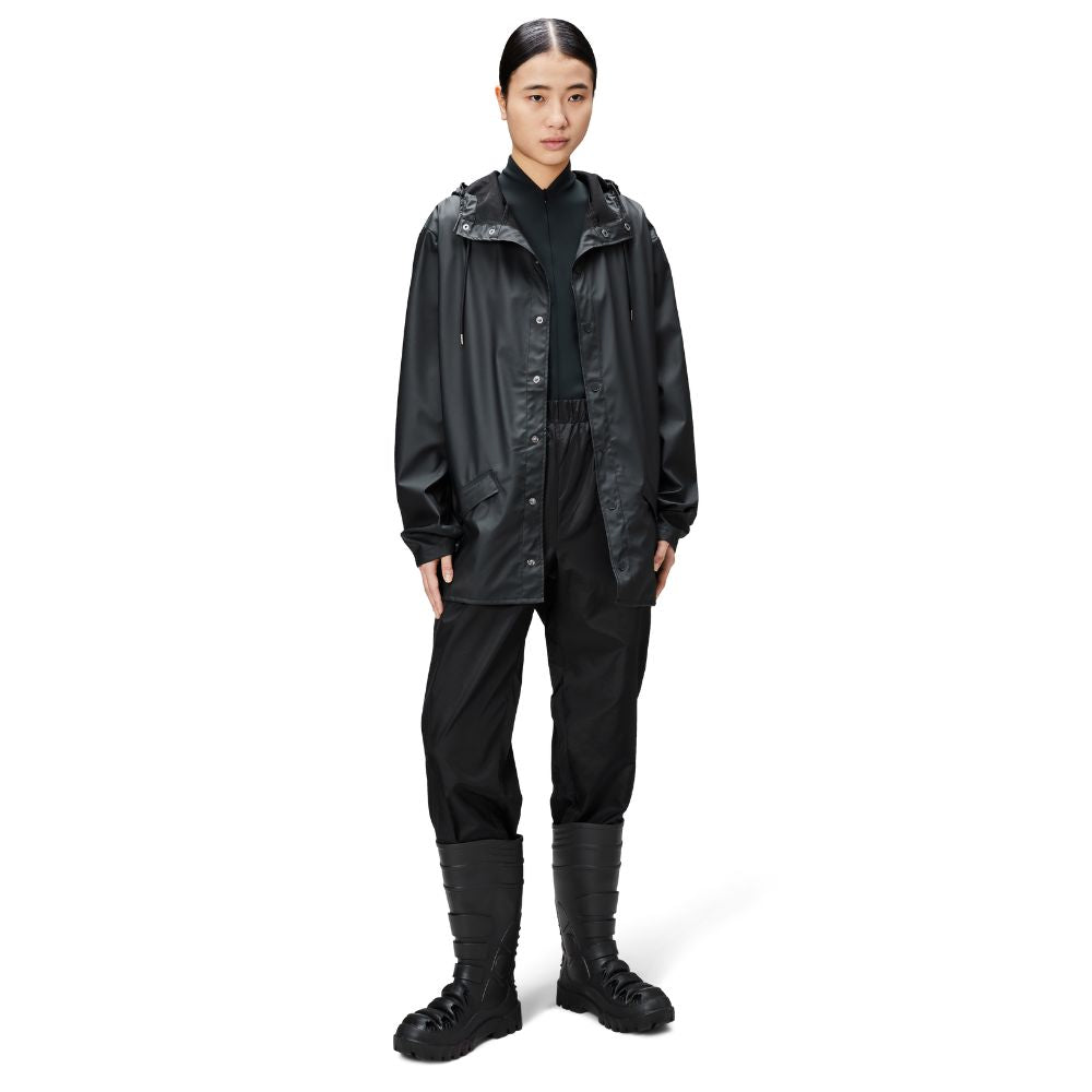 Rains Black Jacket W3