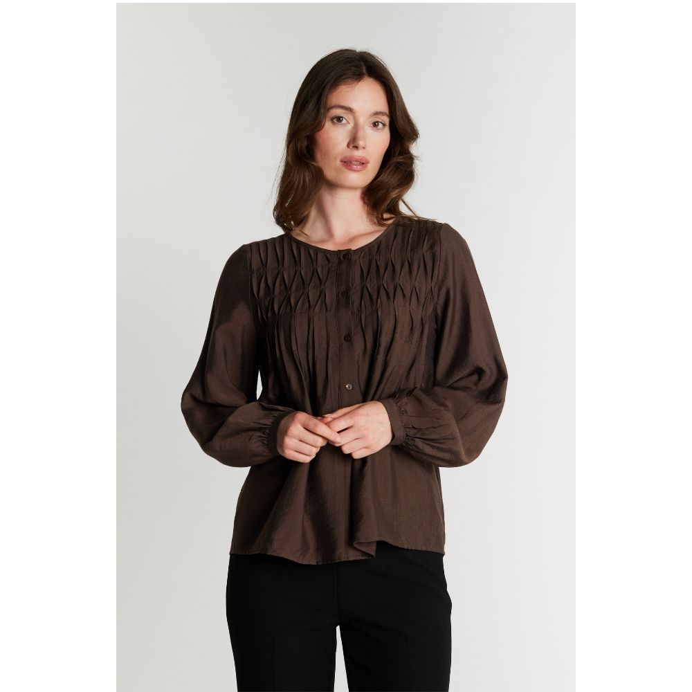 Rue de Femme Chocolat Anais Shirt