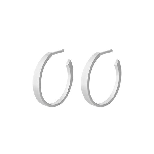 Pernille Corydon Silver Small Eclipse Earrings