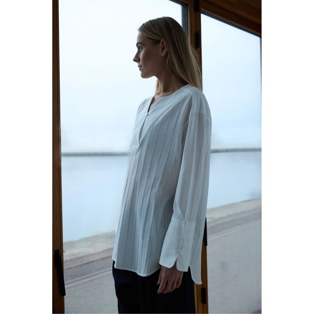 Heartmade White  Metan Shirt