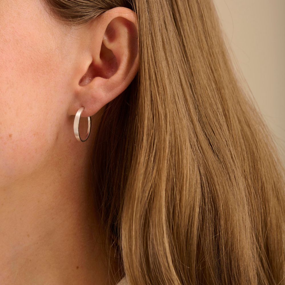 Pernille Corydon Silver Small Eclipse Earrings