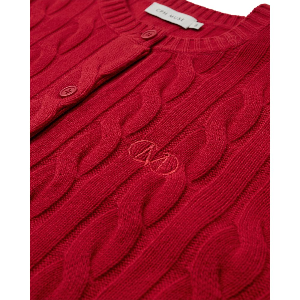 Copenhagen Muse Red Casha Cardigan