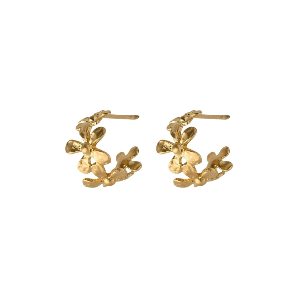 Pernille Corydon Wild Poppy Hoops