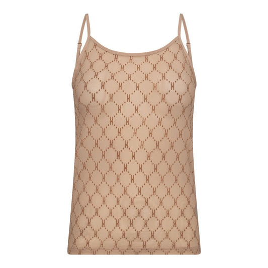 Hype The Detail Sand Mesh Top