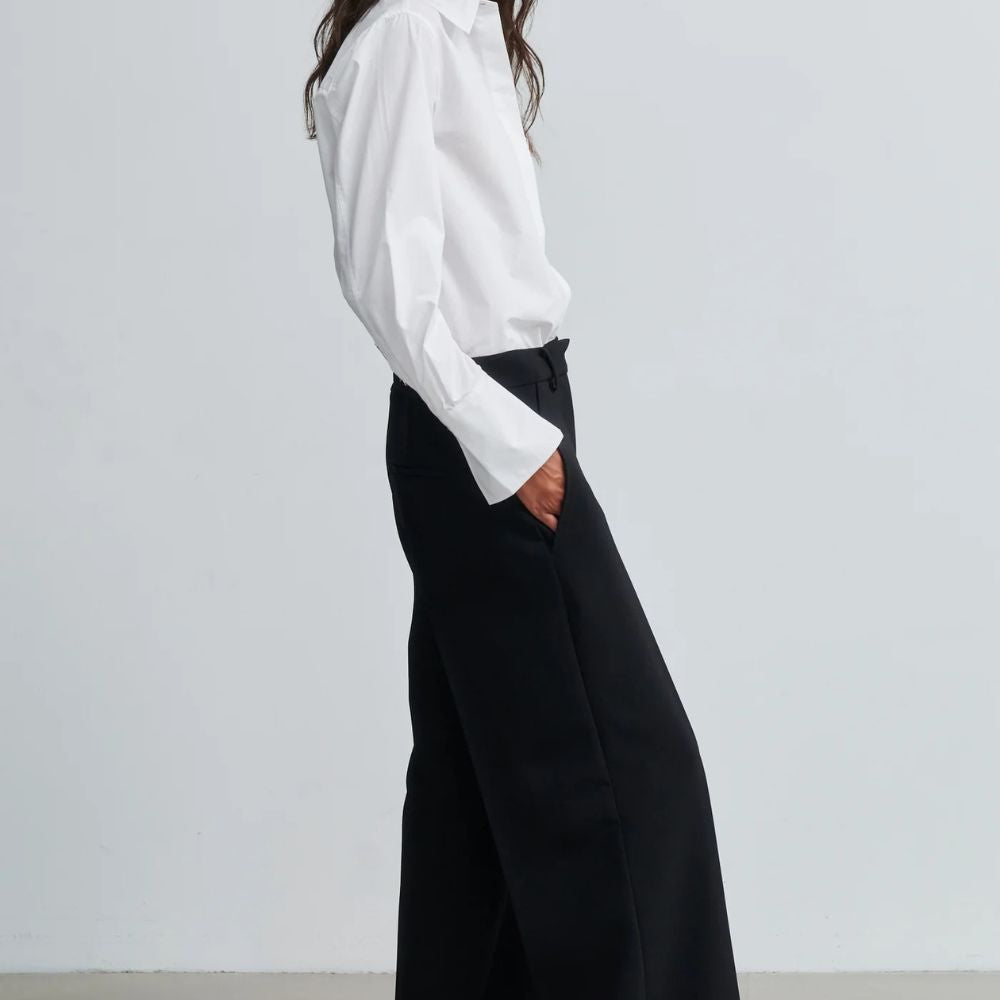 Second Female Sort Fique Straight Pants