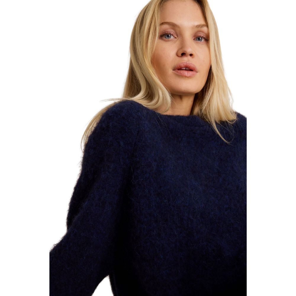 Sibin Linnebjerg Navy Fie Sweater