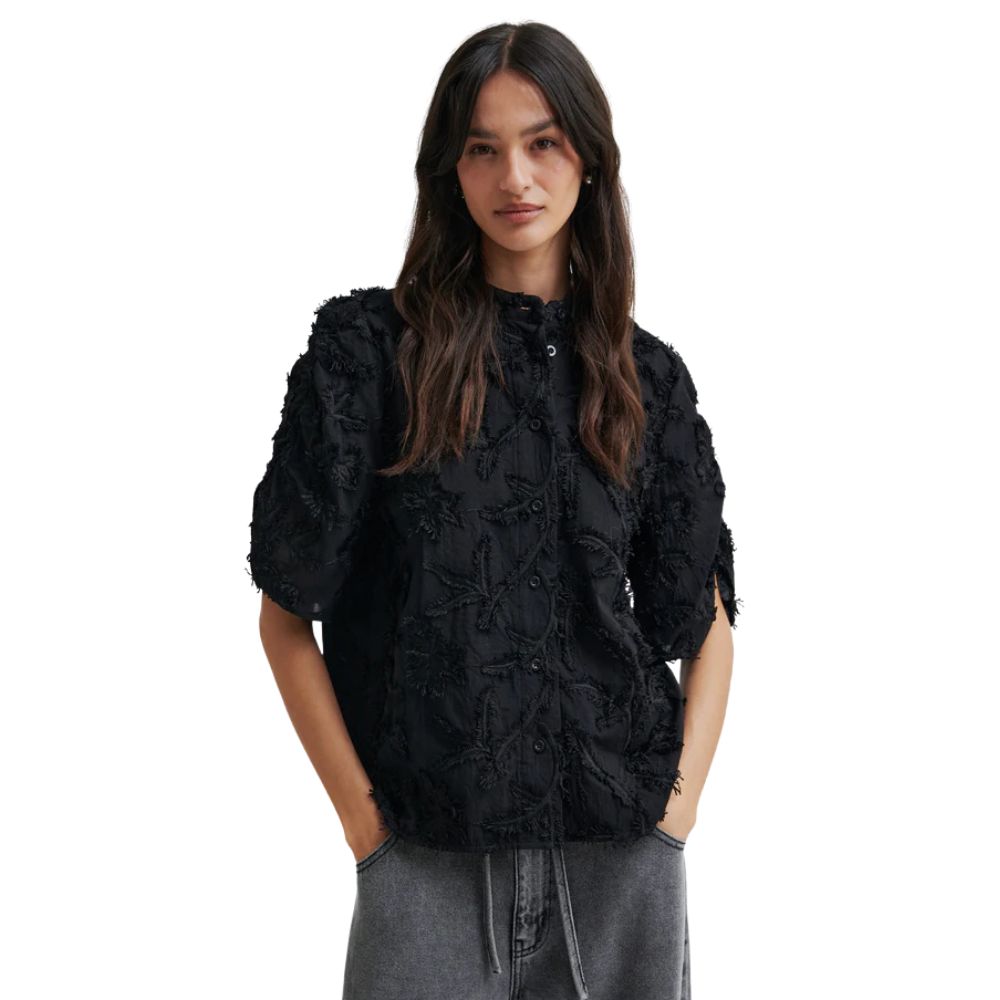 Second Female Black Seena SS Shirt