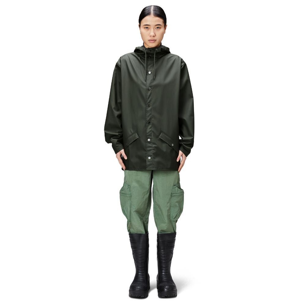 Rains Green Jacket W3