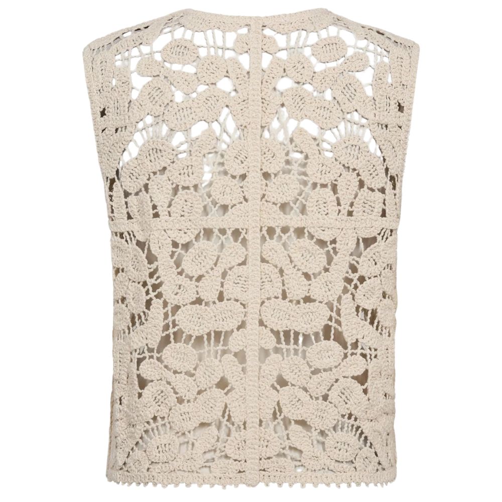 Co'Couture Bone Kelly Corchet top