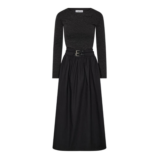 L'AMITIÉ Black Hailey Mix Belt DresS