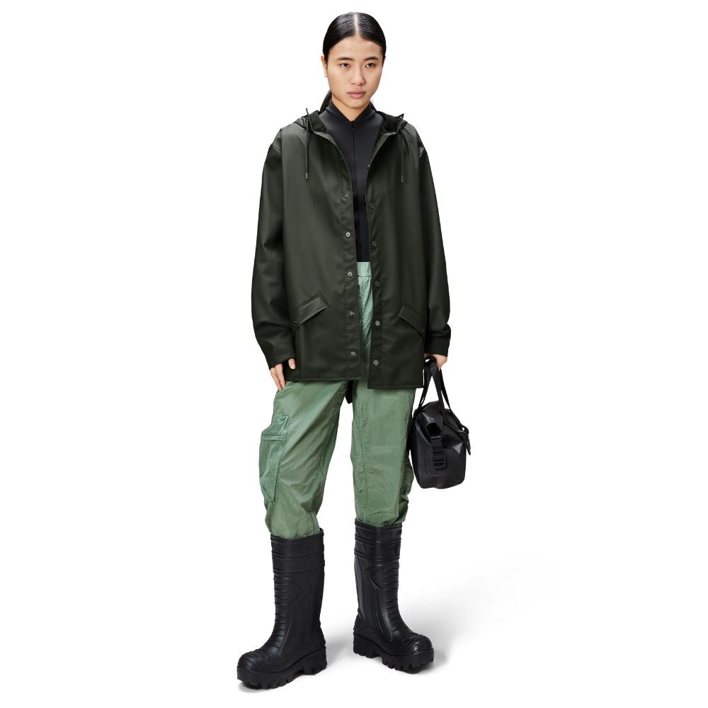 Rains Green Jacket W3