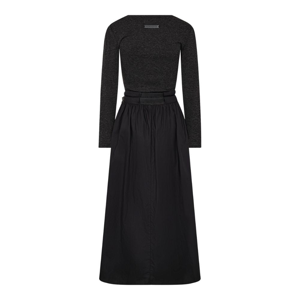 L'AMITIÉ Black Hailey Mix Belt DresS