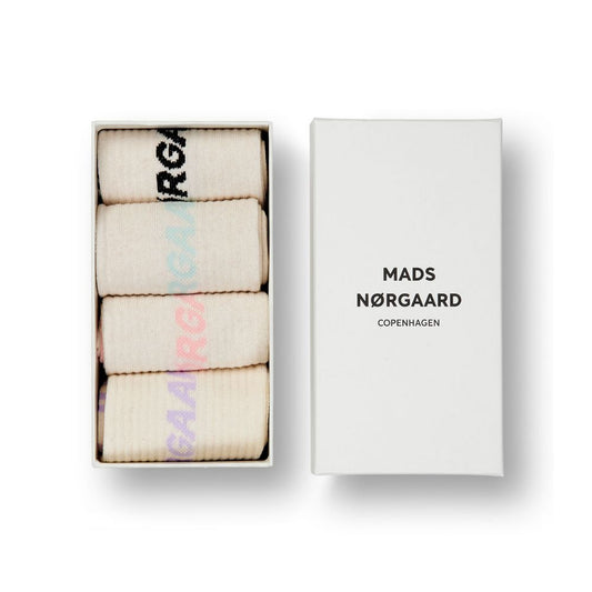 Mads Nørgaard Pastel Logo Sock Box