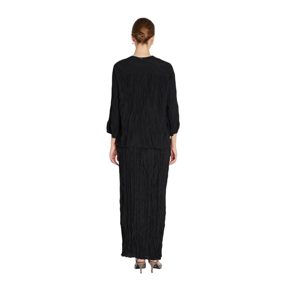 Heartmade Black Sican Maxi Skirt