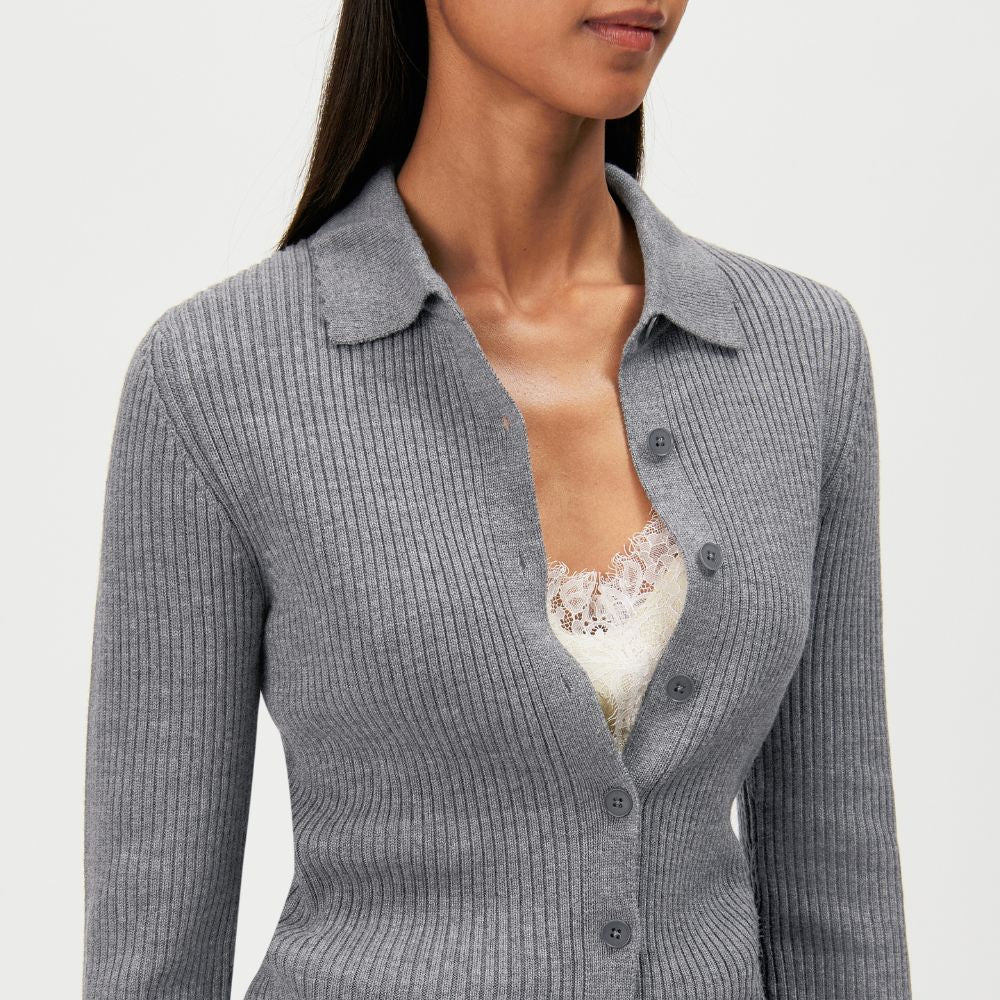 DryKorn Grå Arhanya Cardigan