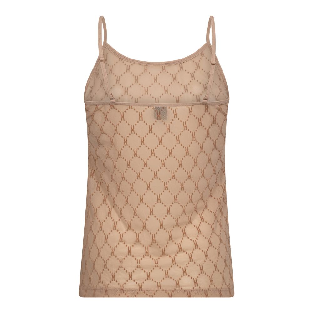Hype The Detail Sand Mesh Top