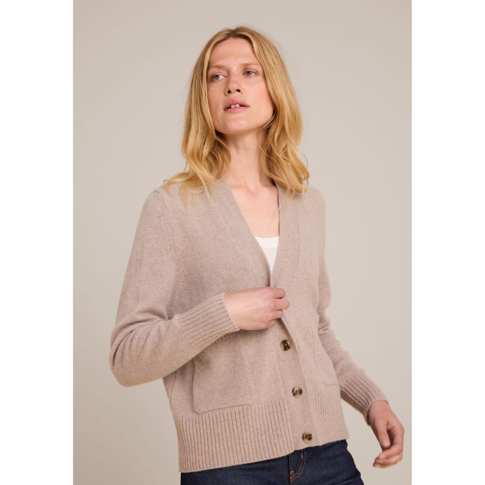 Sibin Linnebjerg Light Sand Carole Cardigan