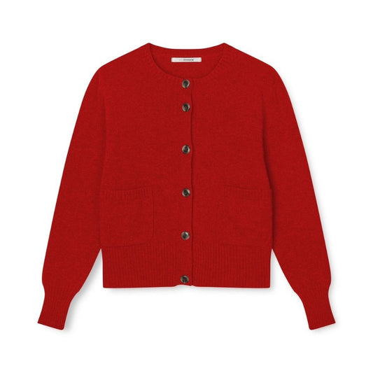 Sibin Linnebjerg Red Ingrid cardigan