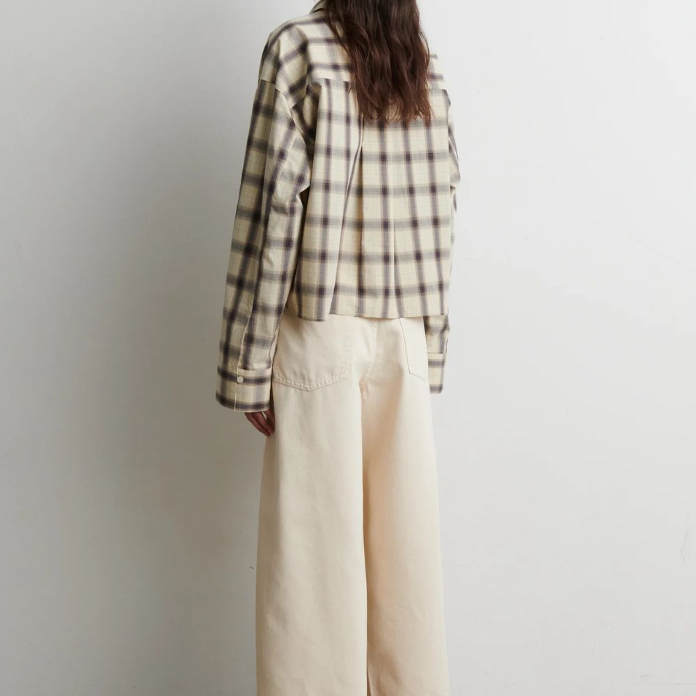 Second Female Beige/Blå Liria Shirt
