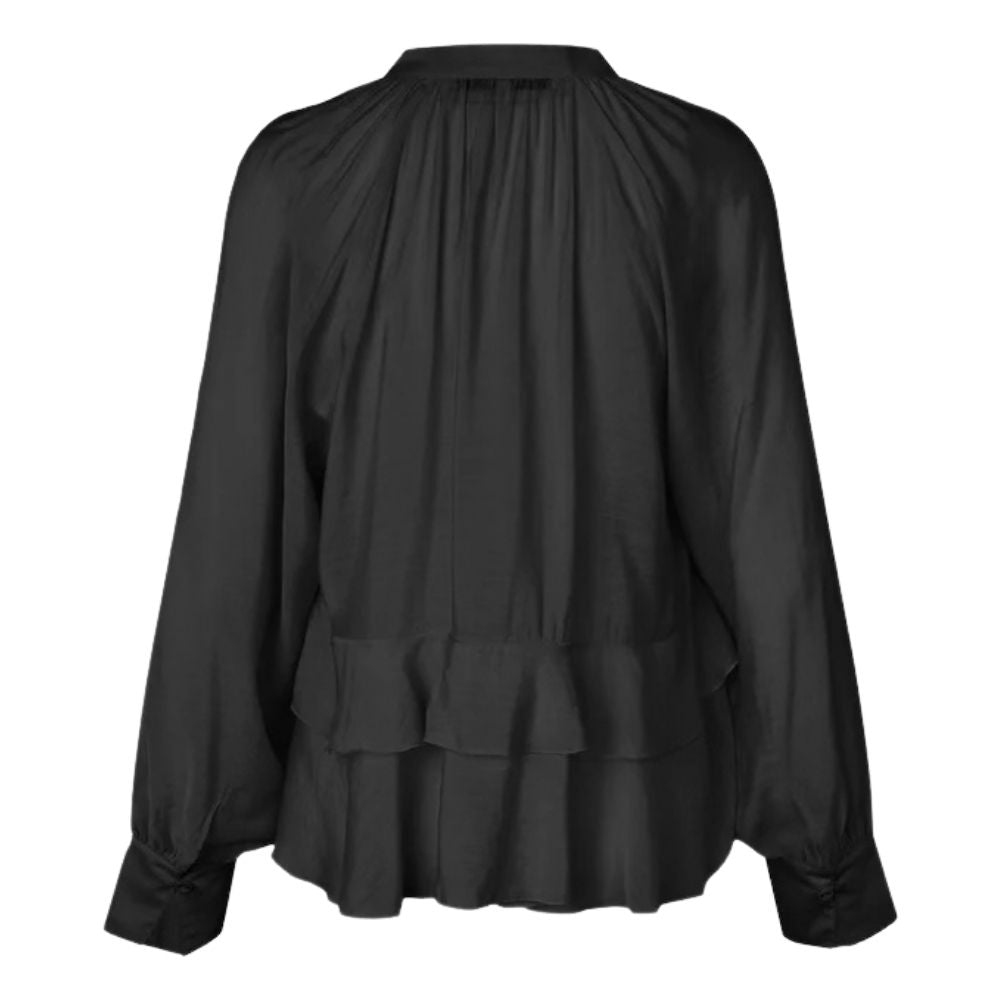Second Female Black Tundra Frill Blouse