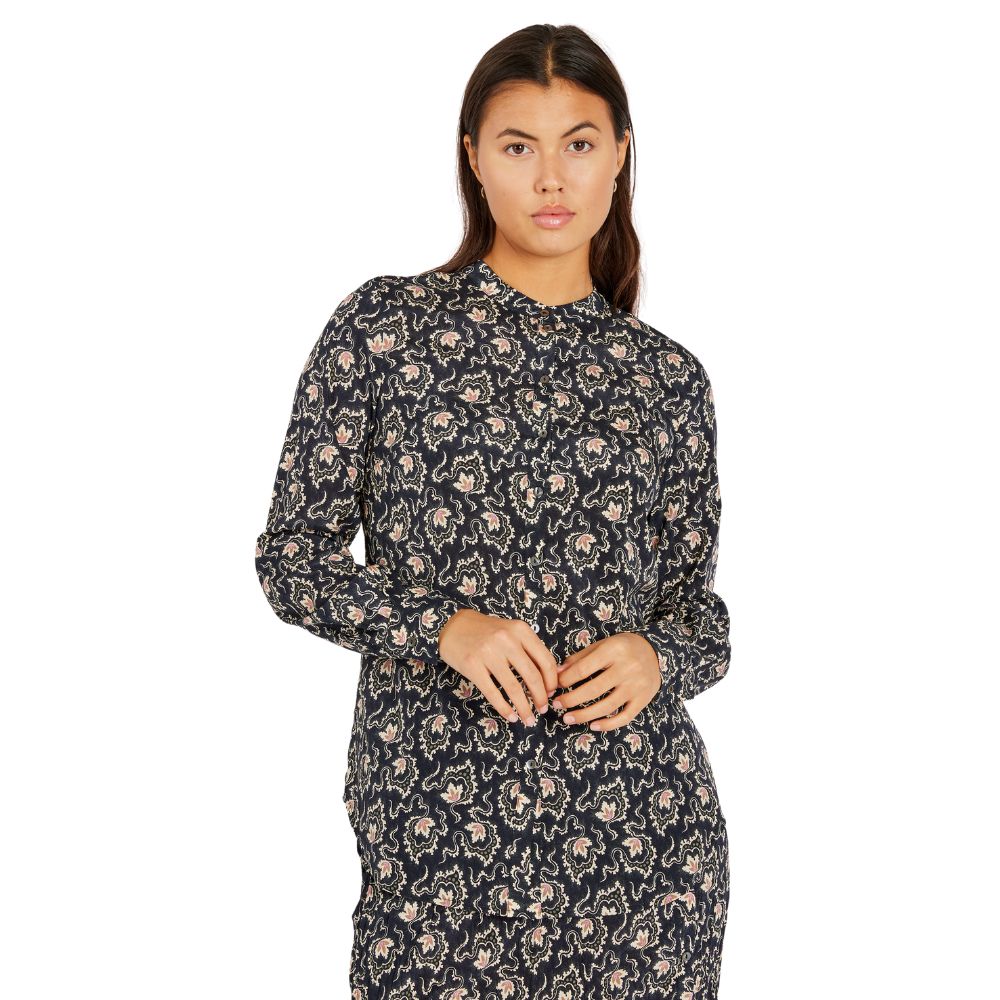 Heartmade Navy Dekor Maple Shirt