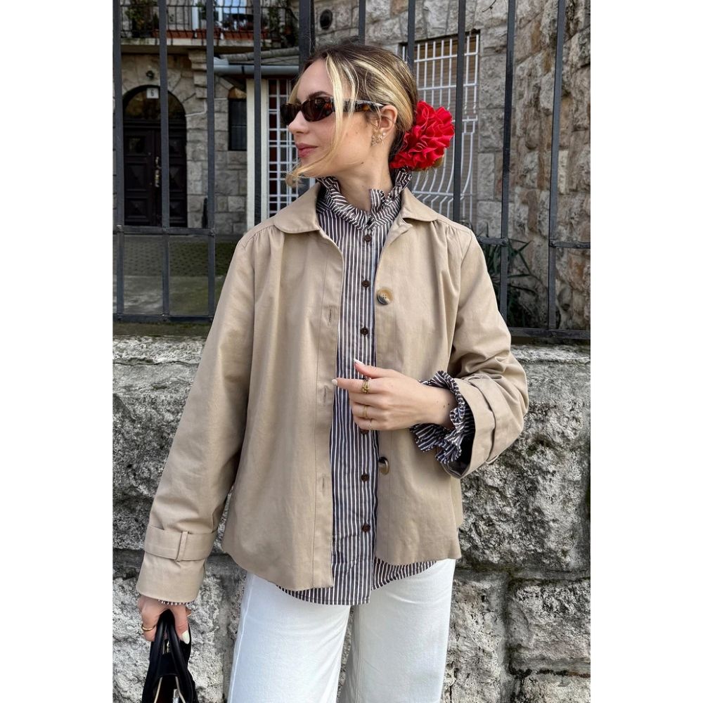 Lollys Laundry Beige Viola Jacket