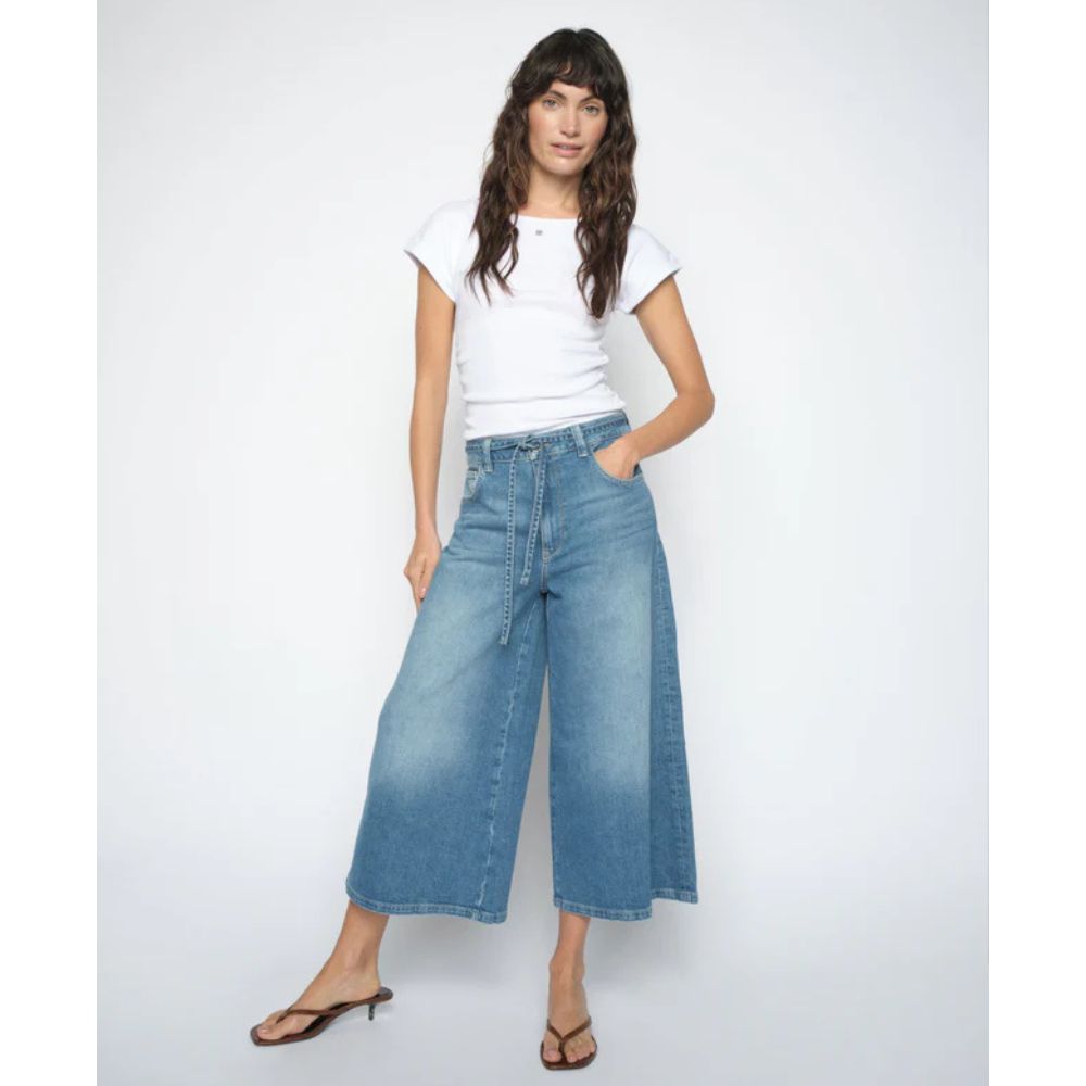 Mos Mosh Blue Capri Culotte Zack jeans