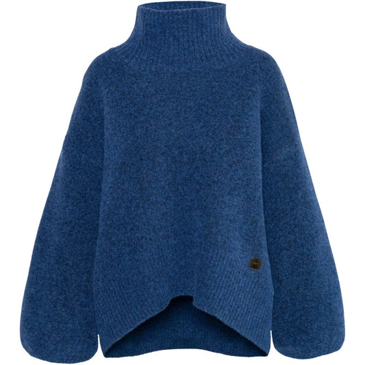 Hést Blå Fam Patch Sweater