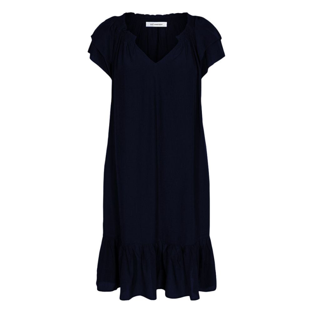 Co'Couture Navy Sunrise Crop Dress