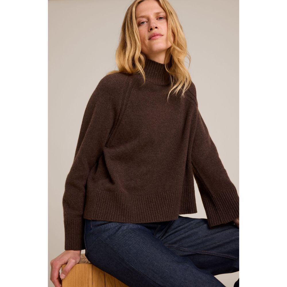 Sibin Linnebjerg Brown Gemma strik