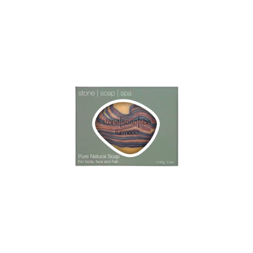 Stone Soap Gurkemeje/ Sød Appelsin Sæbe