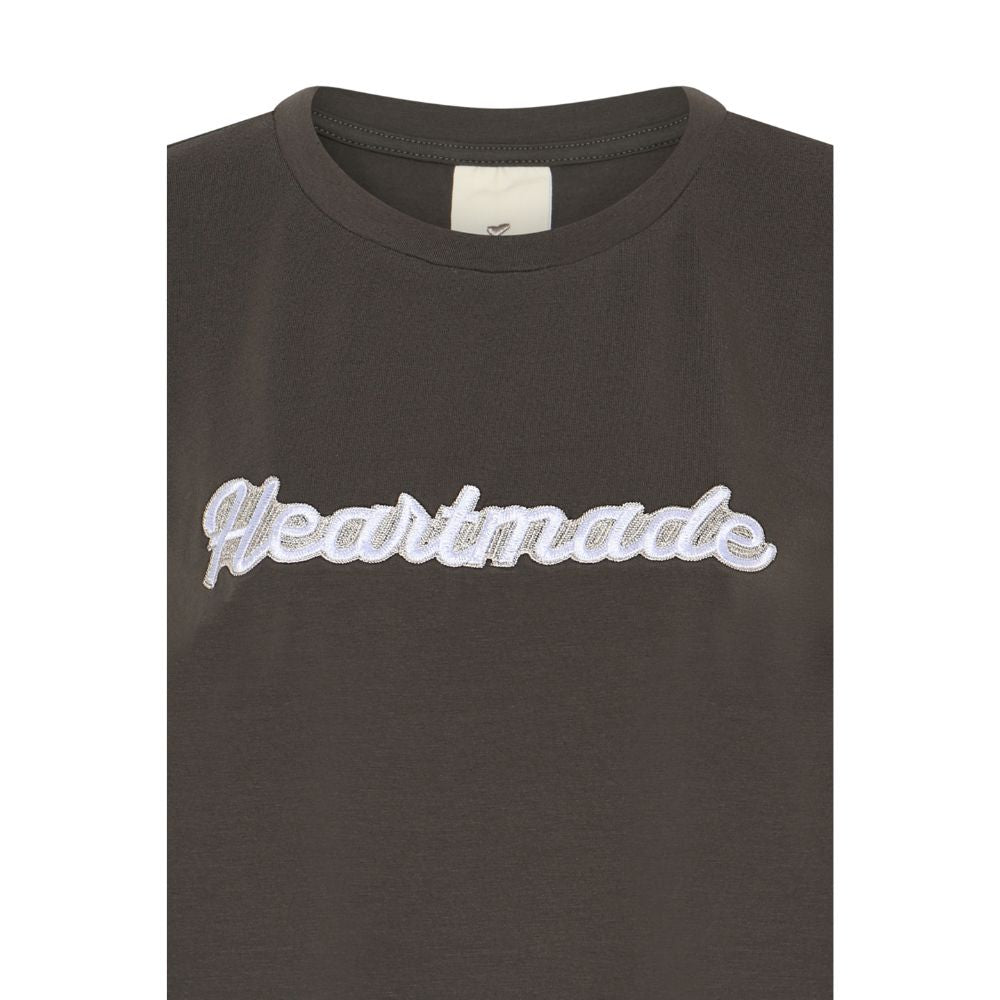 Heartmade Brun Efia Logo Tee