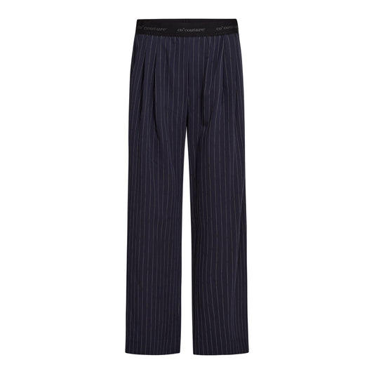 Co`Couture Navy Lica Pin Pant
