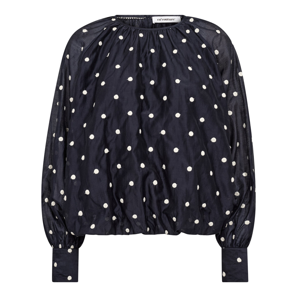 Co`Couture Navy Dita Blouse